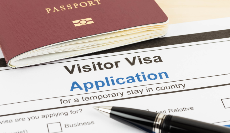 apply for visitor visa at saga studies