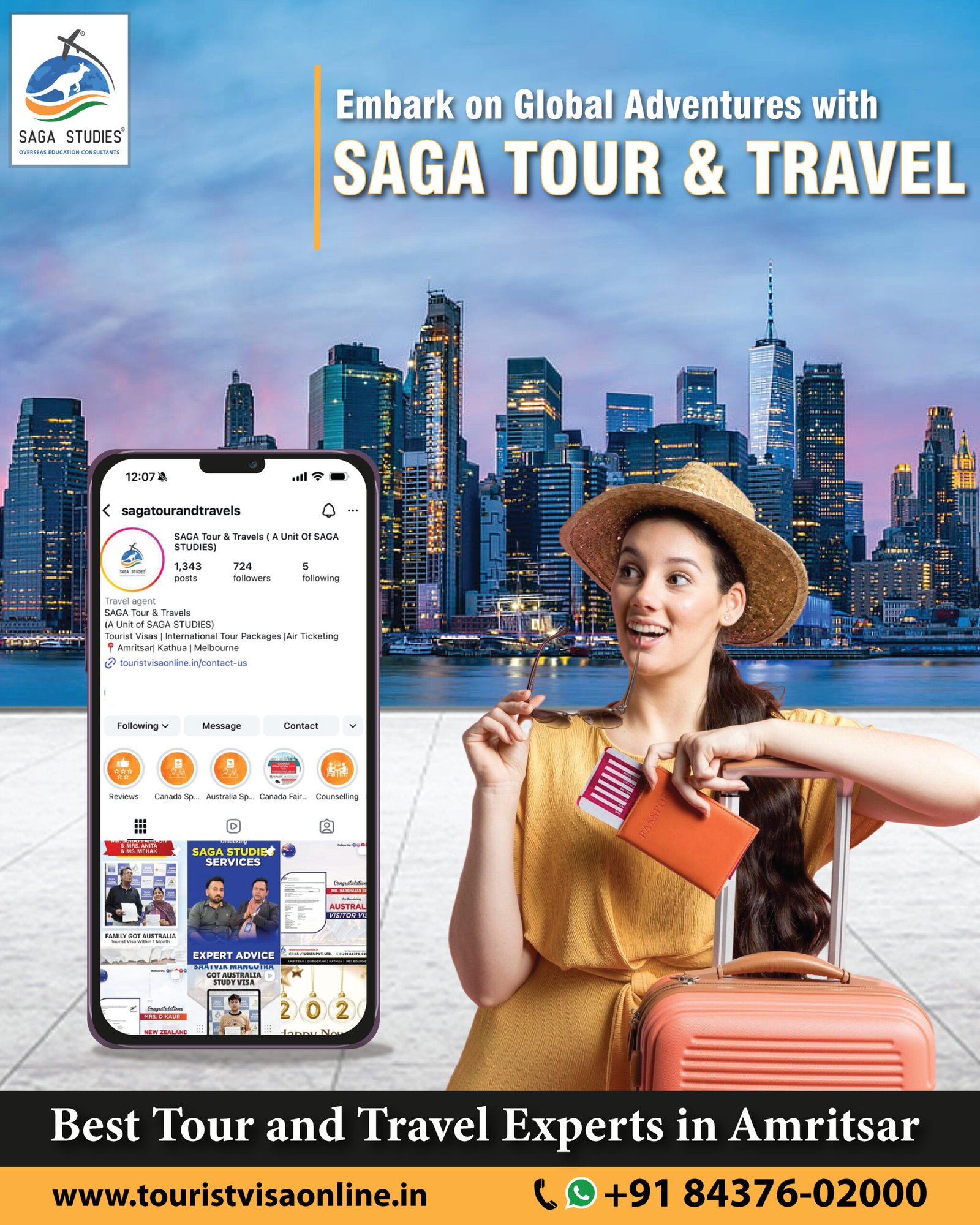 saga tour and travel services