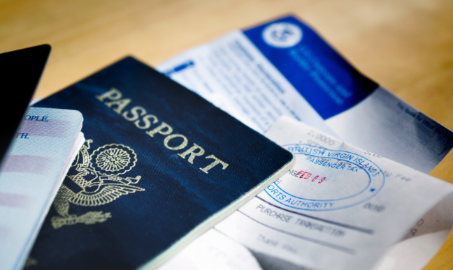 visa and passport
